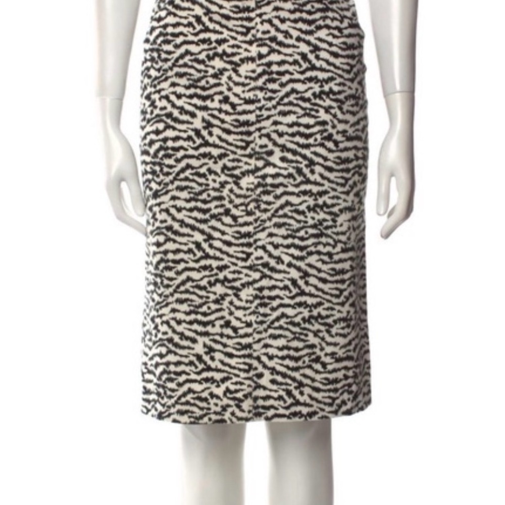 Veronica Beard Tiger print pencil skirt Women's size 2